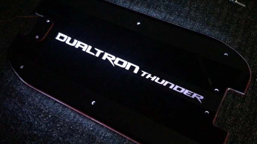 Dualtron Thunder LED 3D CutOut Deck
