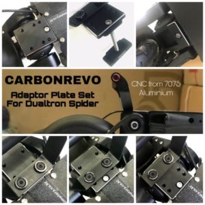 Carbonrevo Adaptor Plate Set for Dualtron Spider