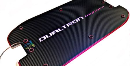 Dualtron Thunder 3D LED Deck Cover - Carbon Fibre Top - Limited Edition