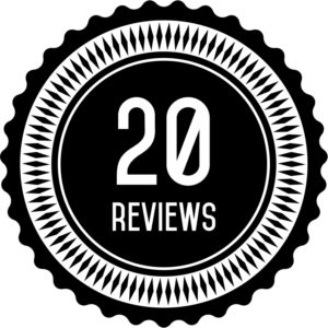WooRewards badge - 20 Reviews