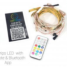2 Strip LED With Remote & App