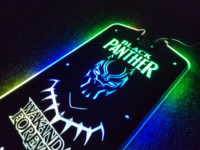 Black Panther 3D LED Deck & Footrest Ultra2