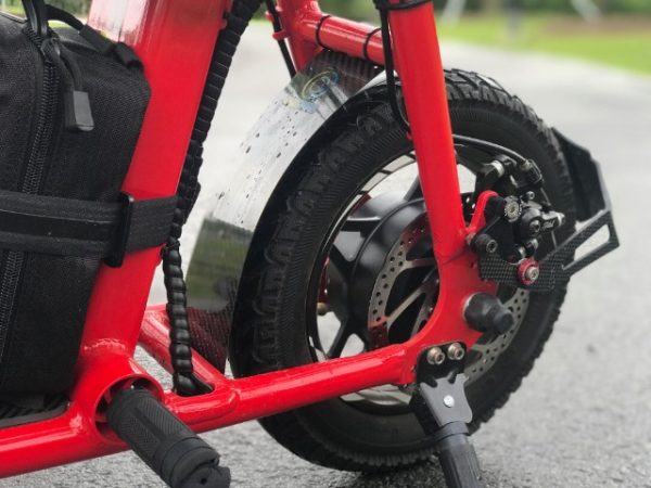 Carbonrevo Carbon Fibre Rear Splash Guard for Fiido